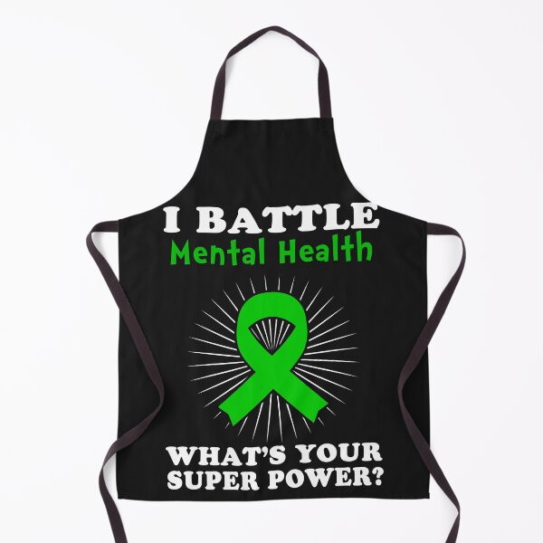 Item preview, I Battle Mental Health Funny Mental Health Warrior Gift designed and sold by rechardtee.