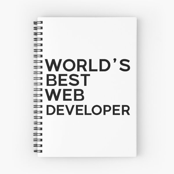 Item preview, World Best Web Developer designed and sold by LordArt.