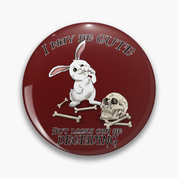 Item preview, Killer Bunny (Shirts, Pin Buttons, Stickers) clean version designed and sold by ValtirDesigns.