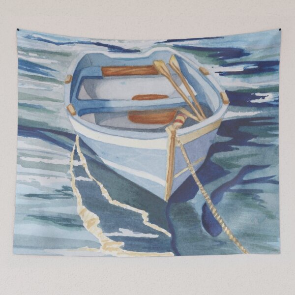Item preview, Watercolor Rowboat designed and sold by Clay Jackson.