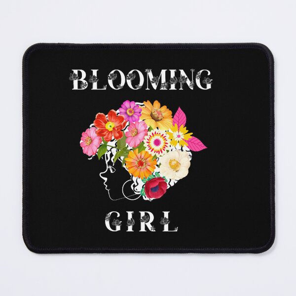 Item preview, Curly hair Sayings Blooming Girl designed and sold by Add To Cart.