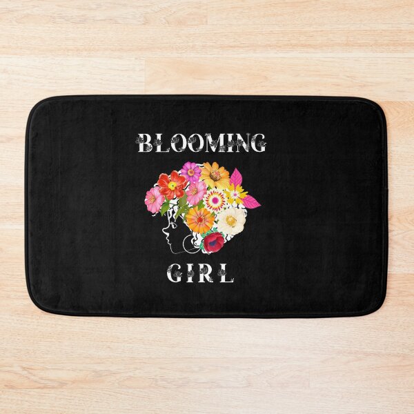 Item preview, Curly hair Sayings Blooming Girl designed and sold by Add To Cart.