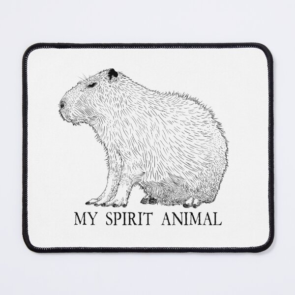 Item preview, Capybara: My Spirit Animal! designed and sold by impishthreads.