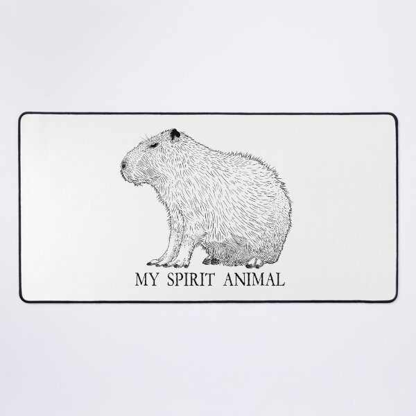 Item preview, Capybara: My Spirit Animal! designed and sold by impishthreads.