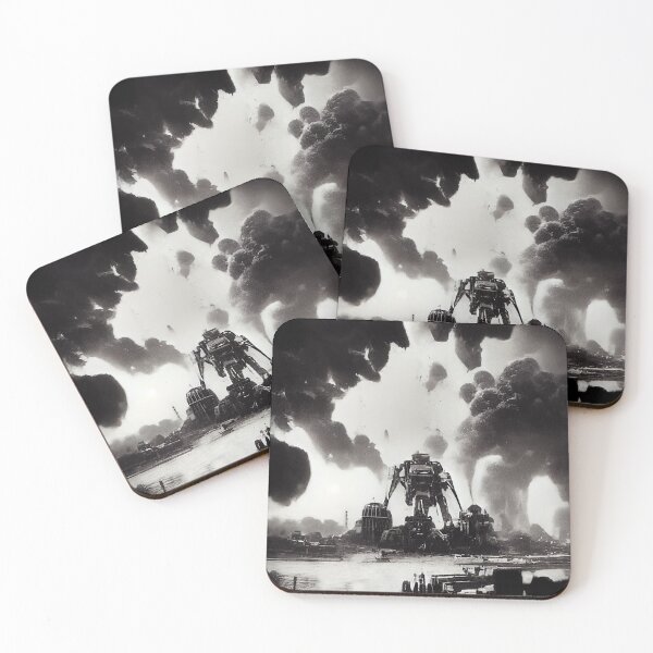 Item preview, The Old Robot War - Number 5 designed and sold by OWelles.