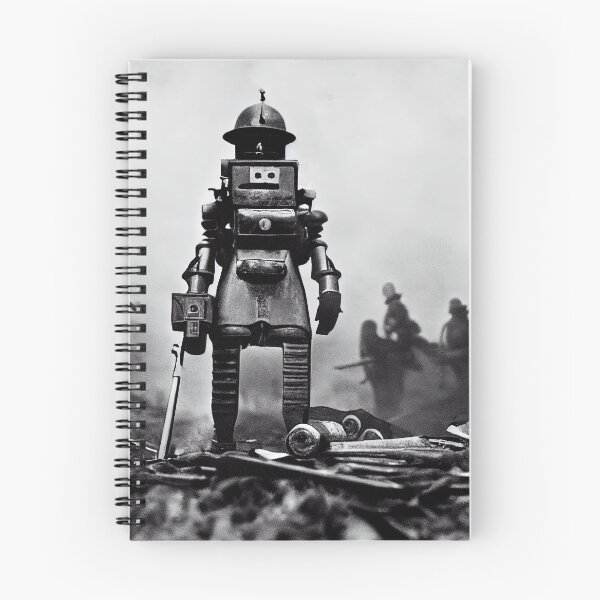 Item preview, The Old Robot War - Number 6 designed and sold by OWelles.