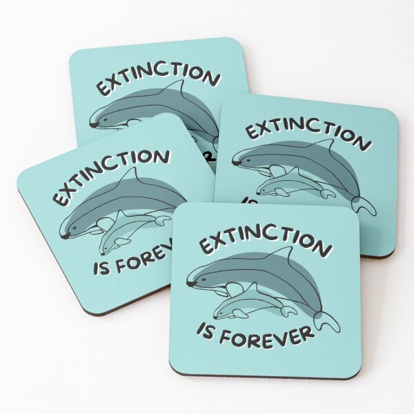 Item preview, Vaquita Porpoise Extinction is Forever designed and sold by bmfabricdesigns.