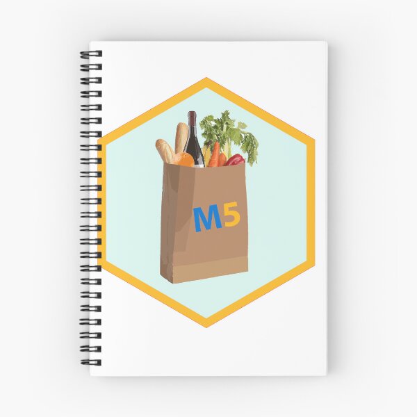 Item preview, m5 R package hex designed and sold by krzjoa.