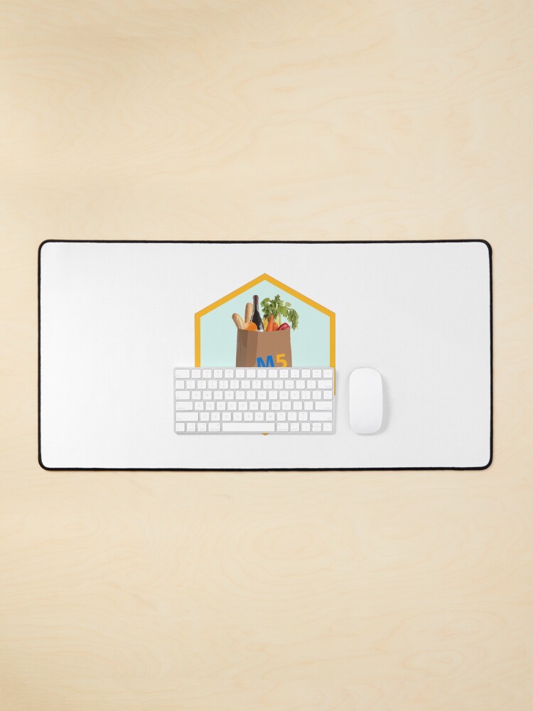 Thumbnail 1 of 5, Mouse Pad, m5 R package hex designed and sold by krzjoa.