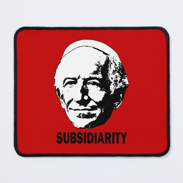 Item preview, "Subsidiarity" Leo XIII designed and sold by papistwhovian.