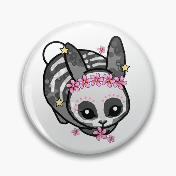 Item preview, Floral Skeleton Bunny designed and sold by rockgem.