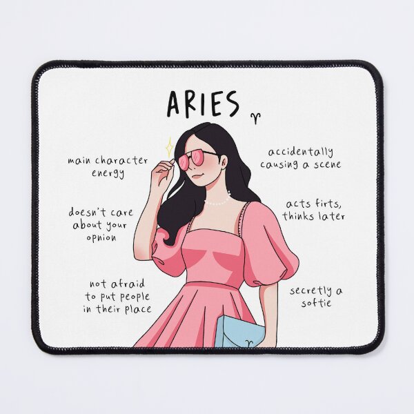 Item preview, Aries Cute Girl designed and sold by dayanaile.