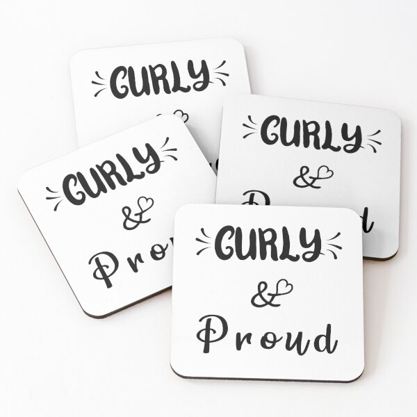Item preview, Curly and Proud Sayings for Curly hairstyle  designed and sold by Add To Cart.