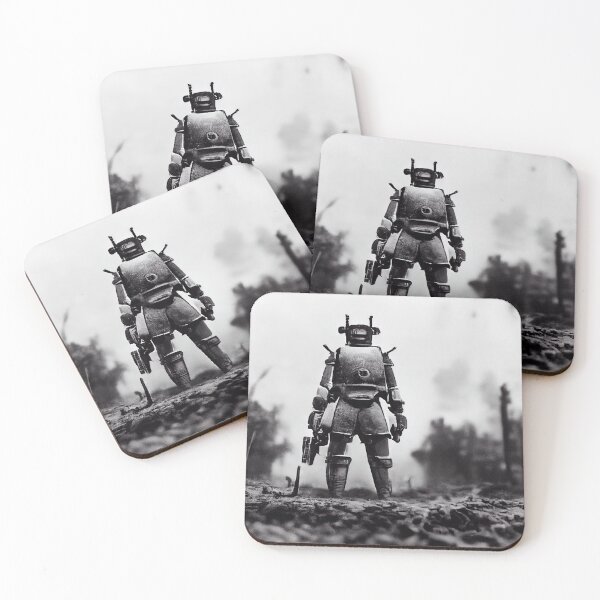Item preview, The Old Robot War - Number 9 designed and sold by OWelles.