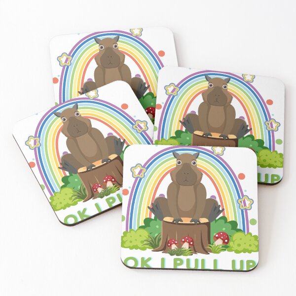 Item preview, Ok I Pull Up Capybara designed and sold by earth wings.