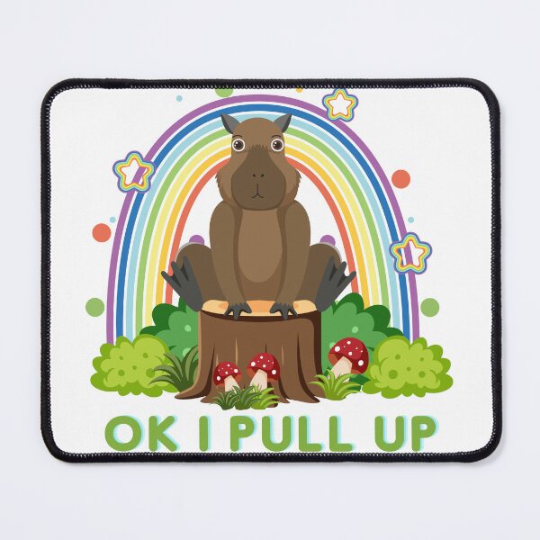 Item preview, Ok I Pull Up Capybara designed and sold by earth wings.