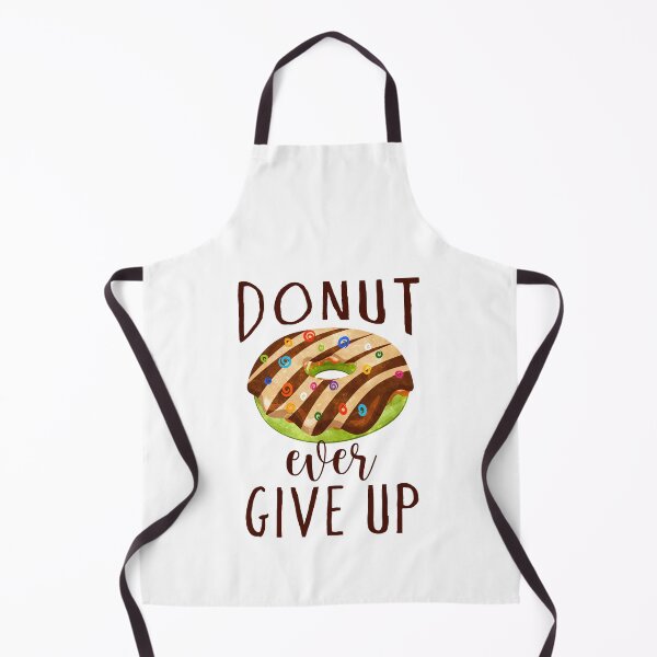 Item preview, Donut Ever Give Up Donuts Funny Pun designed and sold by PunnyLyrics.