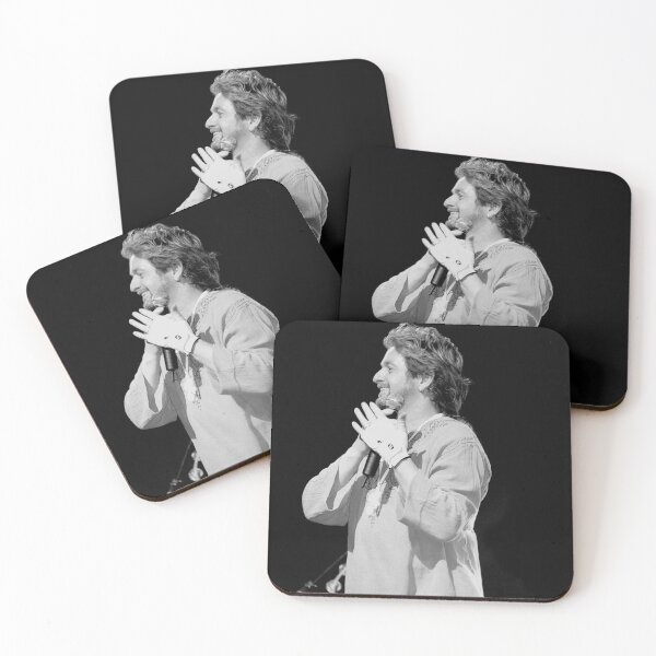 Item preview, Jon Anderson - Yes - BW Photograph designed and sold by ConcertImages.
