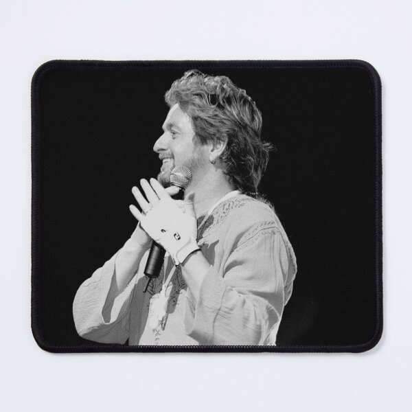 Item preview, Jon Anderson - Yes - BW Photograph designed and sold by ConcertImages.