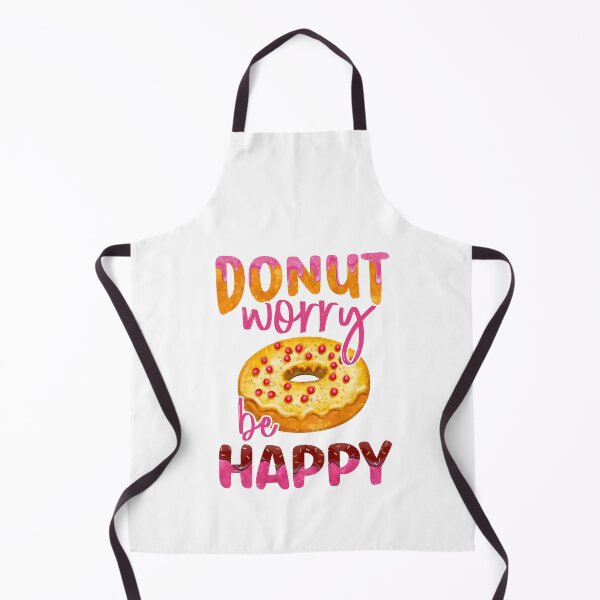 Item preview, Donut Worry Be happy Donuts Punny Lyics designed and sold by PunnyLyrics.