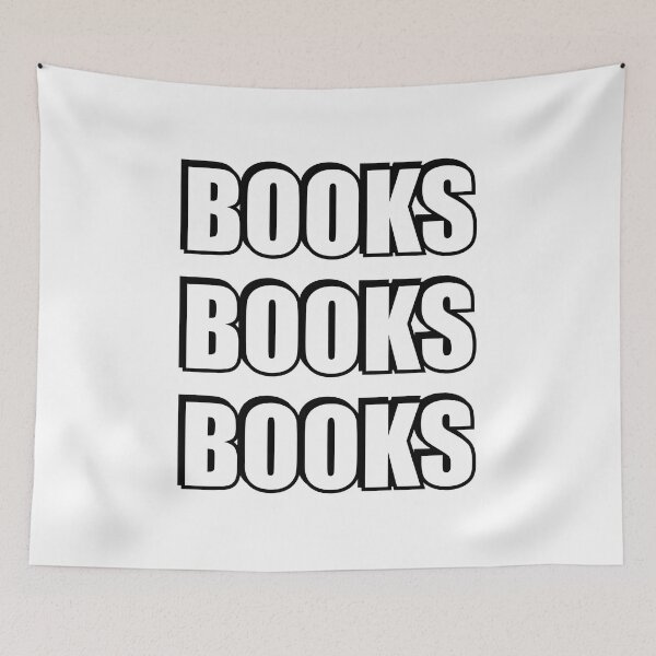Item preview, Back to school gifts - BOOKS BOOKS BOOKS designed and sold by Inspirationmotivation.