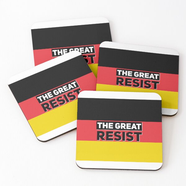 Item preview, THE GREAT RESIST GERMAN FLAG designed and sold by GraffitiBomberZ.
