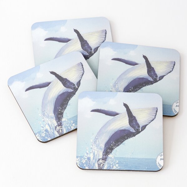 Item preview, Whale Jumping for Joy designed and sold by Clay Jackson.