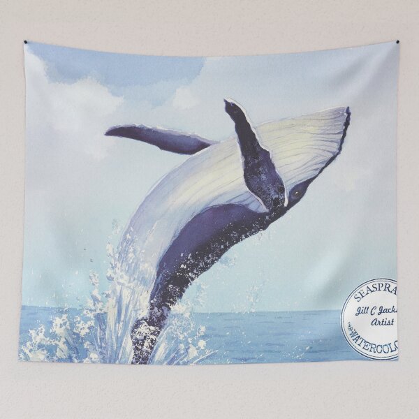 Item preview, Whale Jumping for Joy designed and sold by Clay Jackson.
