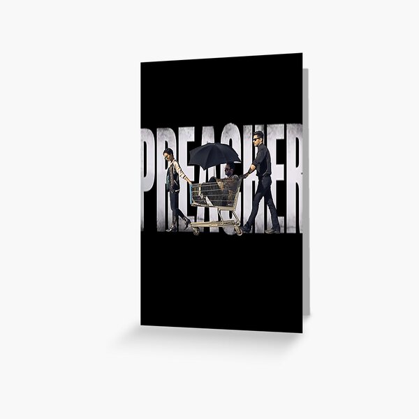 s2 A5 Large Personalised Preacher TV Show Birthday Card 