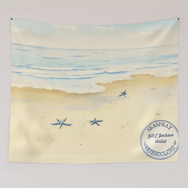 Item preview, Starfish on the seashore designed and sold by Clay Jackson.