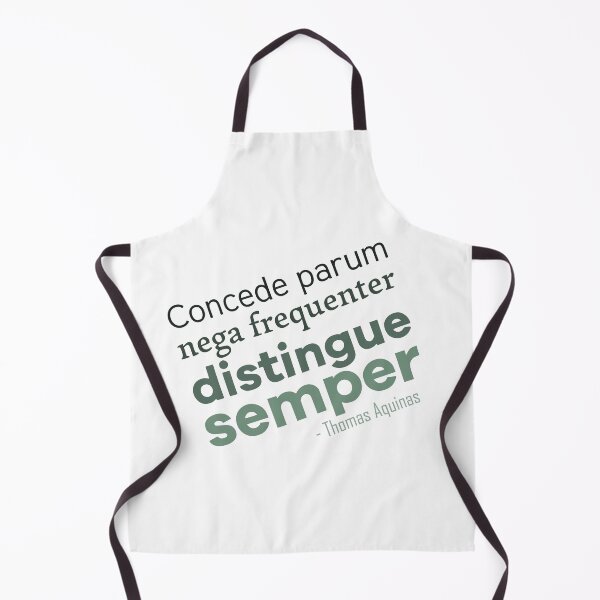 Item preview, Aquinas Advice (Latin) designed and sold by papistwhovian.