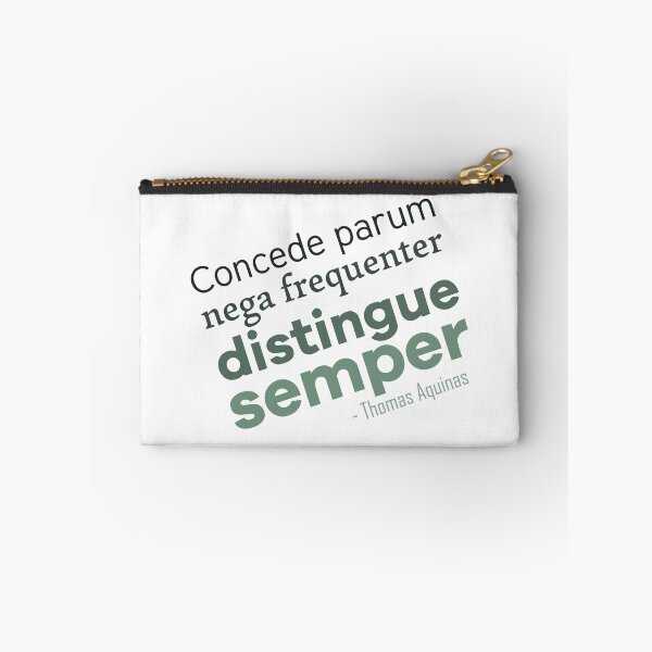 Item preview, Aquinas Advice (Latin) designed and sold by papistwhovian.