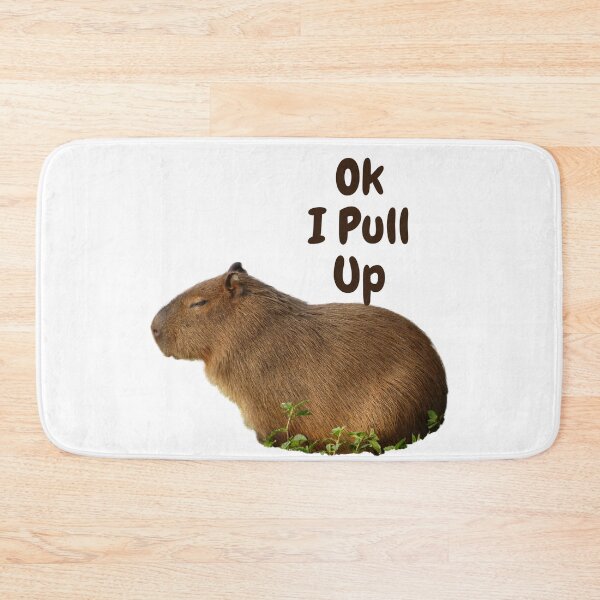 Item preview, Ok I Pull Up Capybara designed and sold by earth wings.