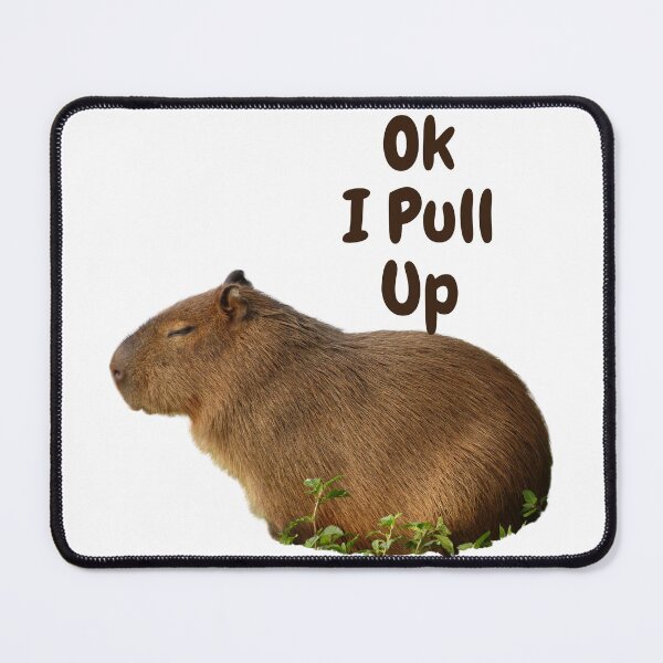 Item preview, Ok I Pull Up Capybara designed and sold by earth wings.