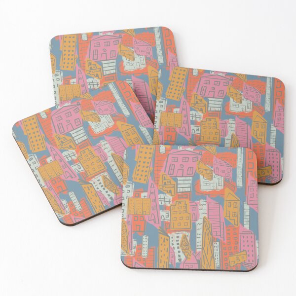 Item preview, Pastel Cityscape  designed and sold by DesignsByJaycee.
