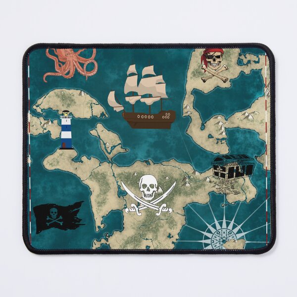 Item preview, Treasure Pirate Map designed and sold by ArtOfStars.
