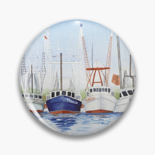 Item preview, Shrimp Boats designed and sold by Clay Jackson.