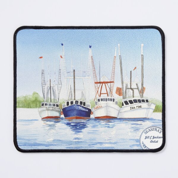 Item preview, Shrimp Boats designed and sold by Clay Jackson.
