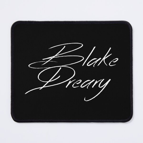 Item preview, Blake Dreary Handwritten Text Funny Lyrics designed and sold by PunnyLyrics.