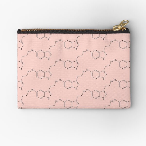 Serotonin - Line Zipper Pouch