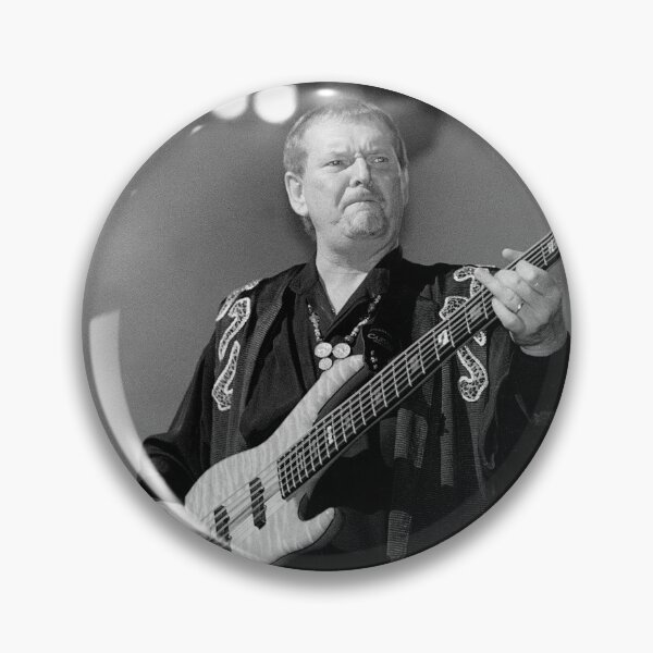 Item preview, Chris Squire - Yes - BW Photograph designed and sold by ConcertImages.