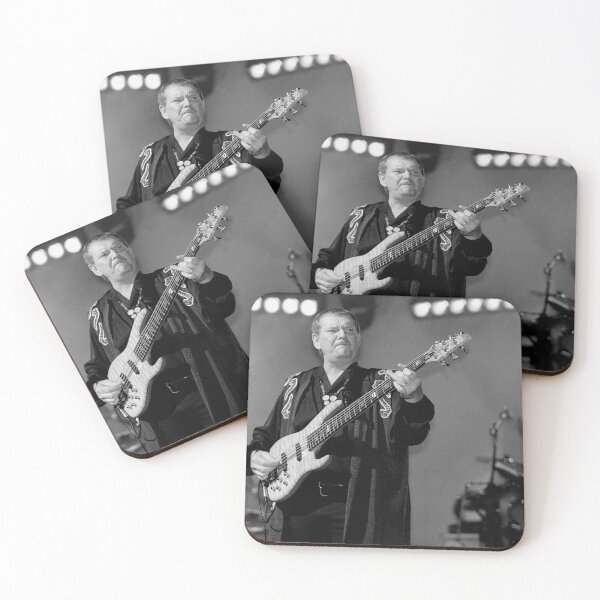 Item preview, Chris Squire - Yes - BW Photograph designed and sold by ConcertImages.