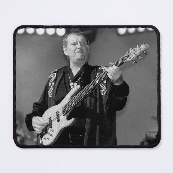 Item preview, Chris Squire - Yes - BW Photograph designed and sold by ConcertImages.