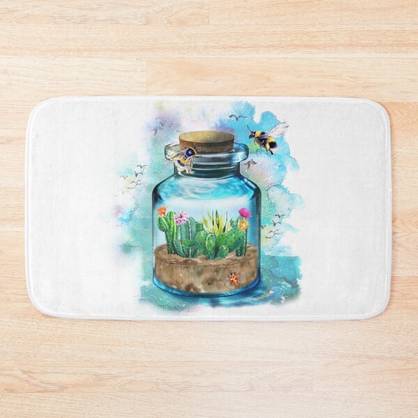 Item preview, Cactus Garden in a Jar - Worlds in Jars designed and sold by PirateAvocado.