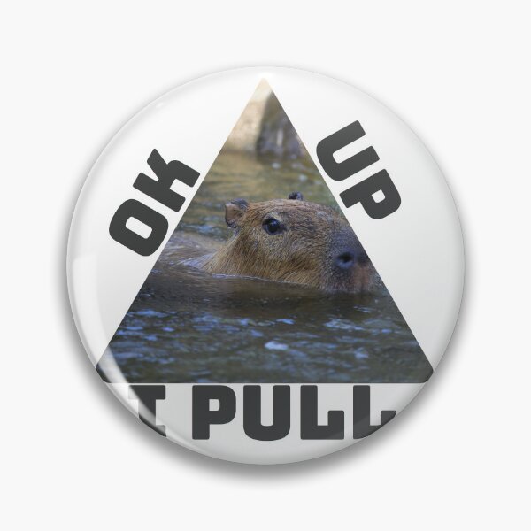 Item preview, Ok I Pull Up Capybara designed and sold by earth wings.