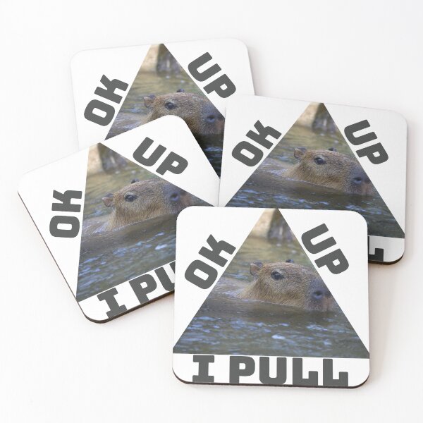 Item preview, Ok I Pull Up Capybara designed and sold by earth wings.