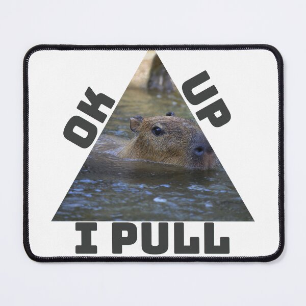 Item preview, Ok I Pull Up Capybara designed and sold by earth wings.