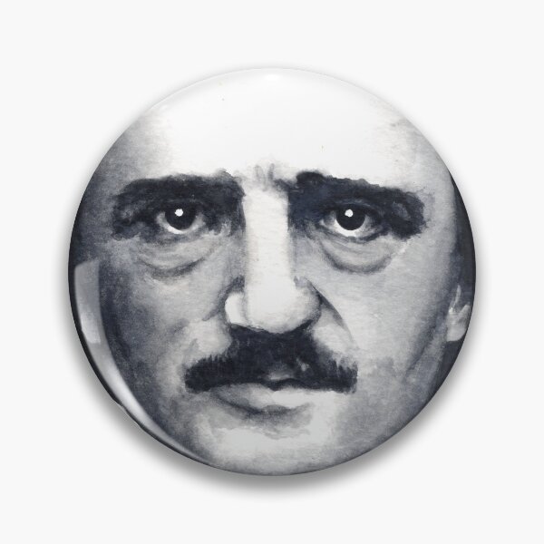 Item preview, Edgar Allan Poe Watercolor designed and sold by MarkADArt.