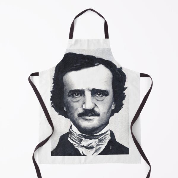 Item preview, Edgar Allan Poe Watercolor designed and sold by MarkADArt.