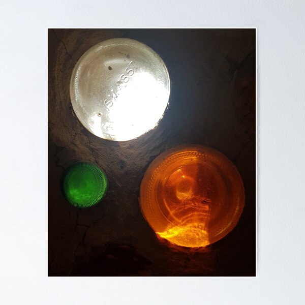 One Green Bottle - Adelaide Hills - Fleurieu Peninsula by South Australian artist Avril Thomas Poster